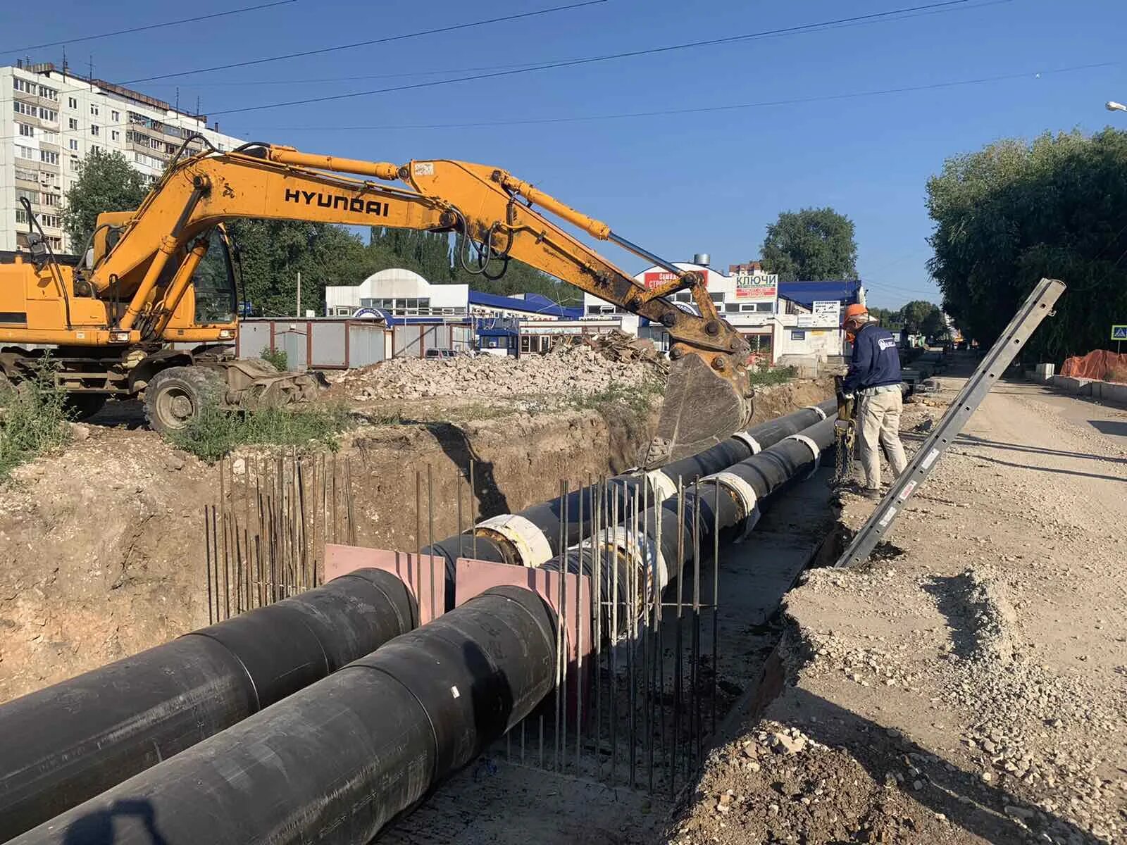 Теплотрасса самара. Теплосети самара. Самара теплотрассы. Переход трубопровода. Перекладка трубопровода.