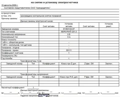 Коэффициент электроэнергии