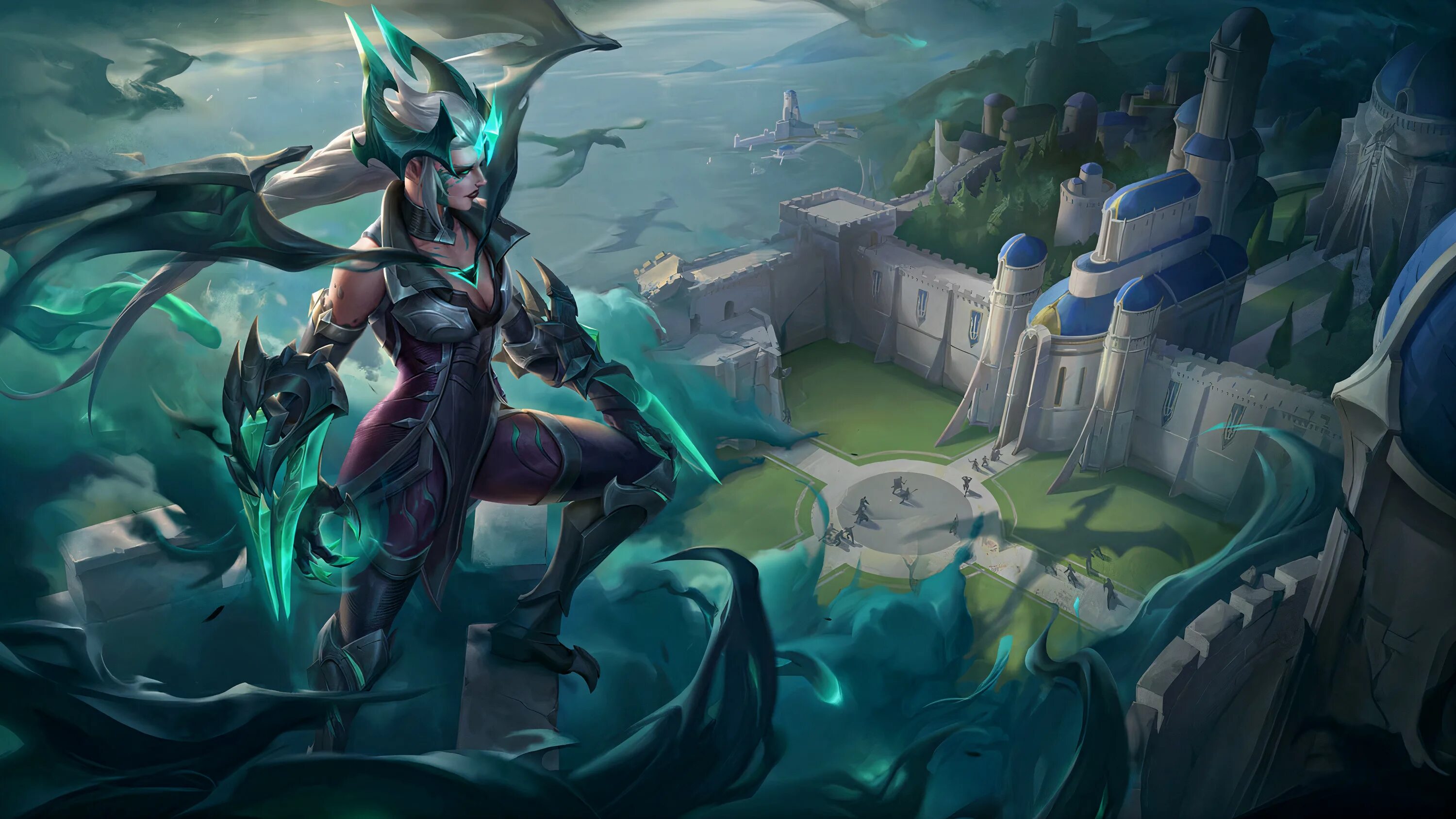 Legend light. Legends of runeterra шивана. страж света пайк лига легенд.