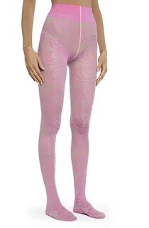 Super Wormhole - Wild Pink Tights Maison Soksi.
