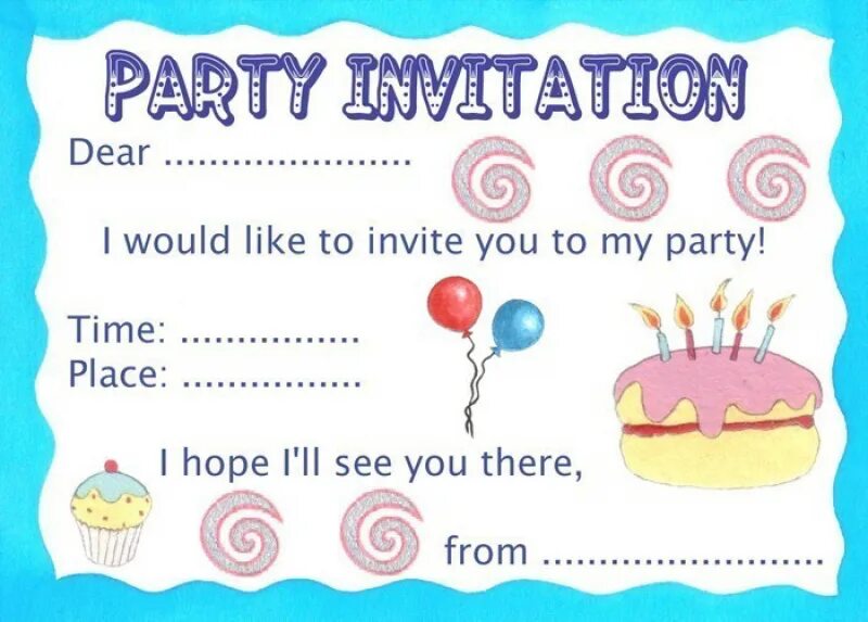 De invite i
