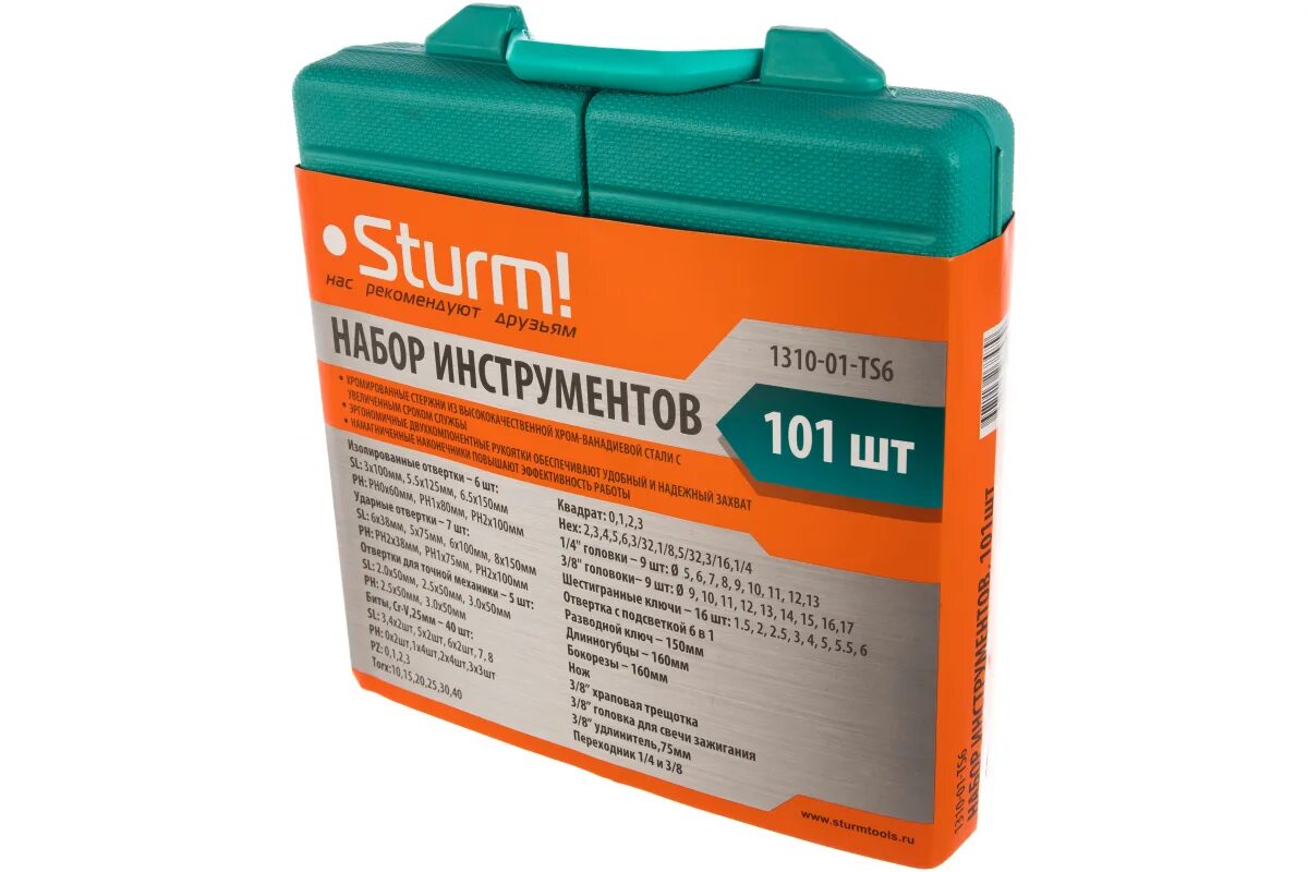 Sturm! 1310-01-ts13. Sturm для дома. Набор инструмента 101шт. Sturm 1310. 1310-01-ts98 sturm.