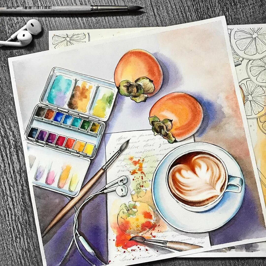 Sketching watercolor. Акварельные скетчи. Идеи для рисования. Скетчинг рисунки. Простые скетчи акварелью.