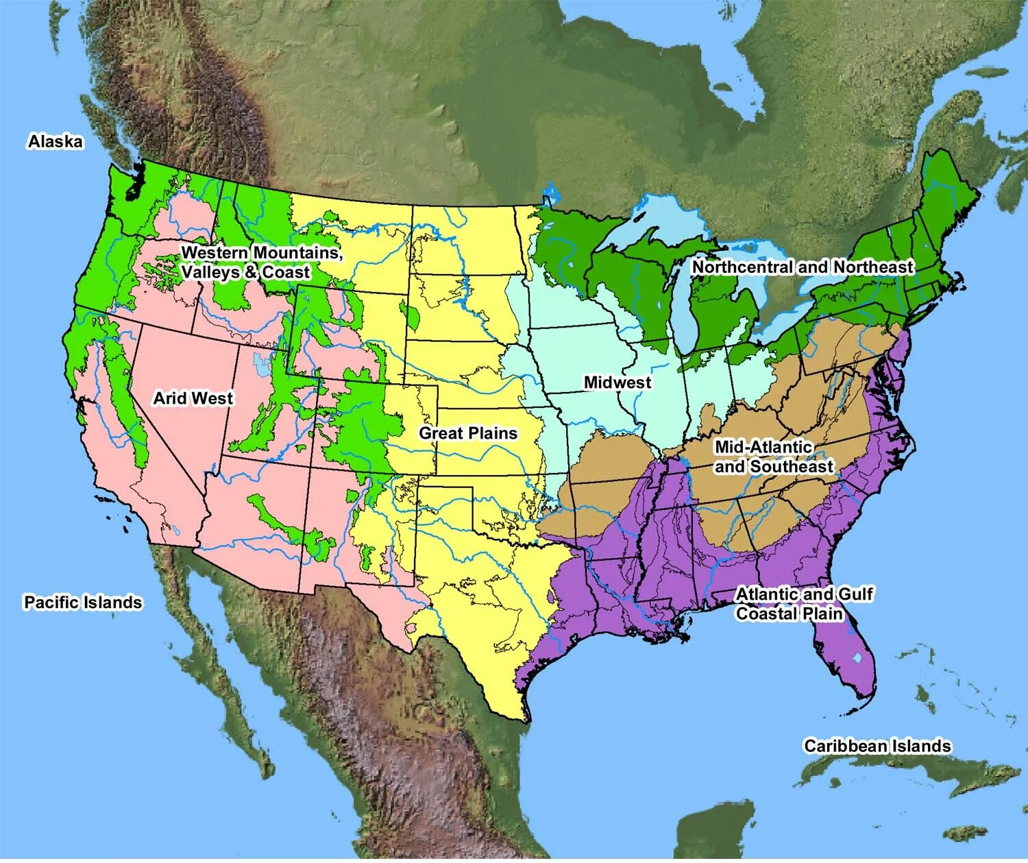 Карта восточной америки. Great Plains USA. Great Plains на карте. The great Plains in the USA. Великие равнины США.