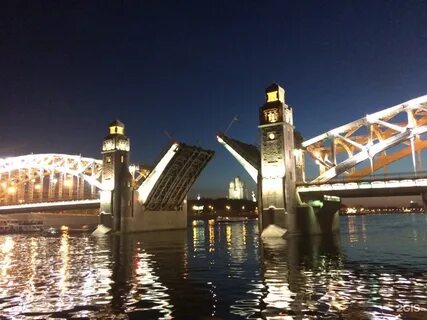 Раздвижные мосты в санкт петербурге