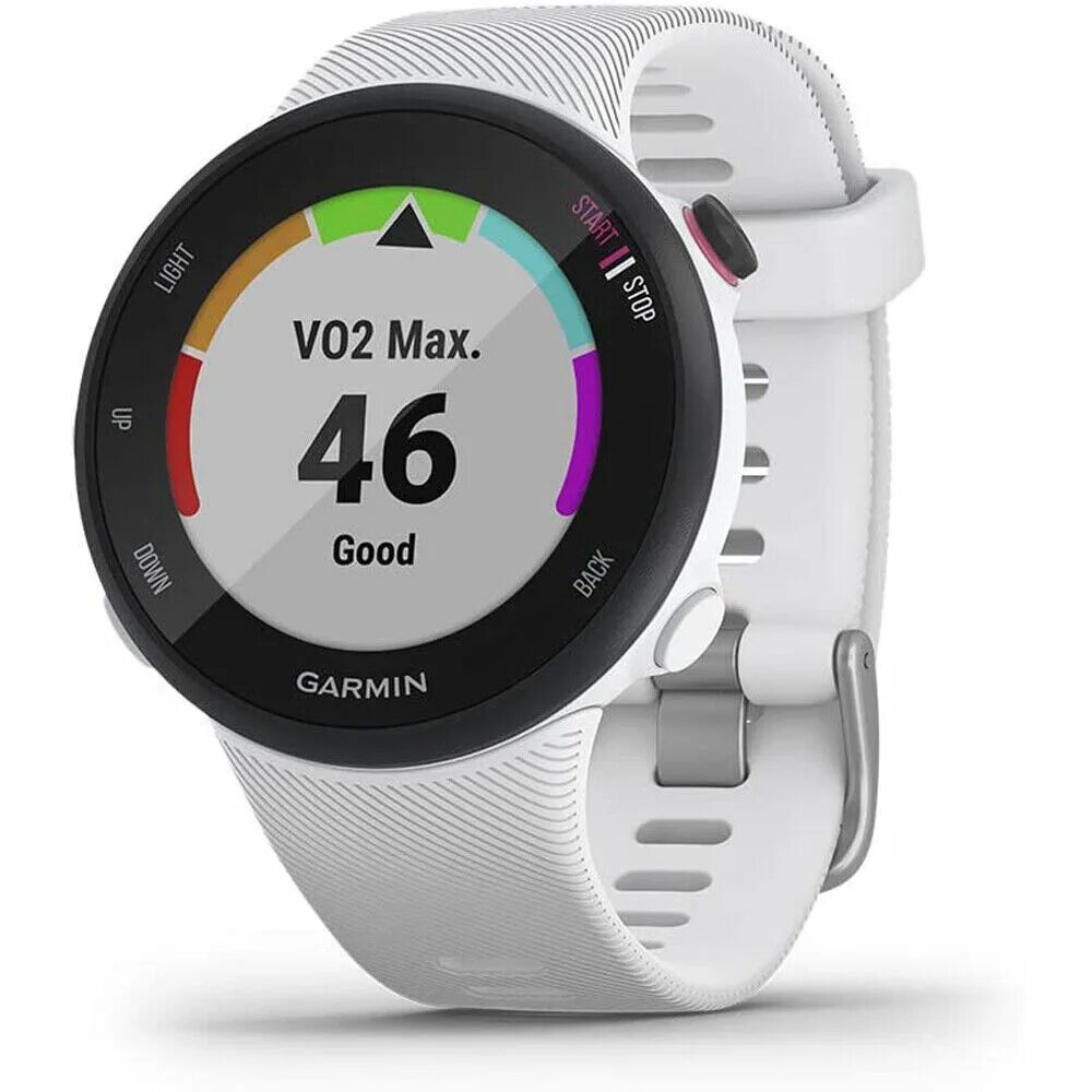 Часы Гармин Forerunner 45 s. Garmin Forerunner 45s. Garmin Forerunner 45s белый. Garmin Forerunner 45. Пульсометр gps для бега