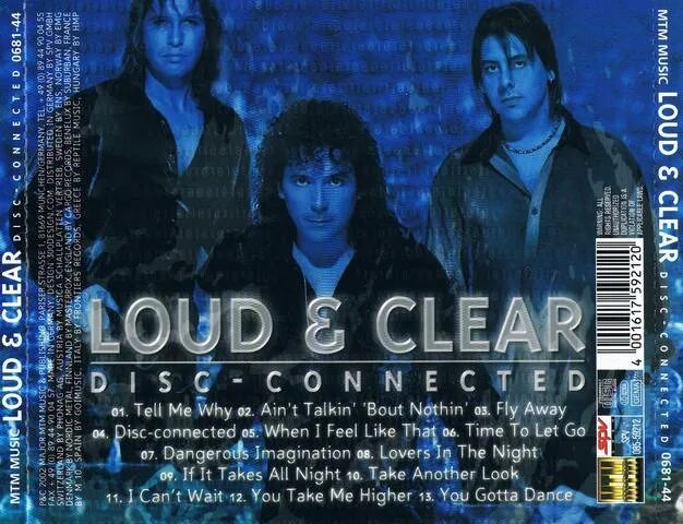 Loud and clear. Loud & Clear - Loud & Clear. Signal [USA-2] - Loud & Clear (1989) AOR. Starship – Greatest Hits (ten years and change 1979-1991).