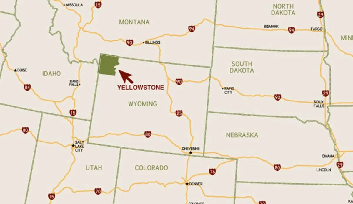 Монтана Йеллоустоун на карте. Штат Монтана Йеллоустоун на карте. Национальный парк Йеллоустоун на карте. Штат Монтана Йеллоустоун на карте США. Штат монтана на карте