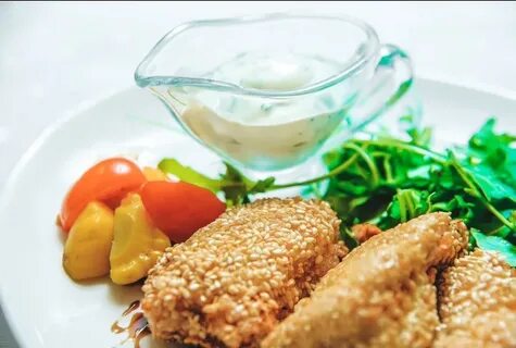 Куриная грудка в кунжуте