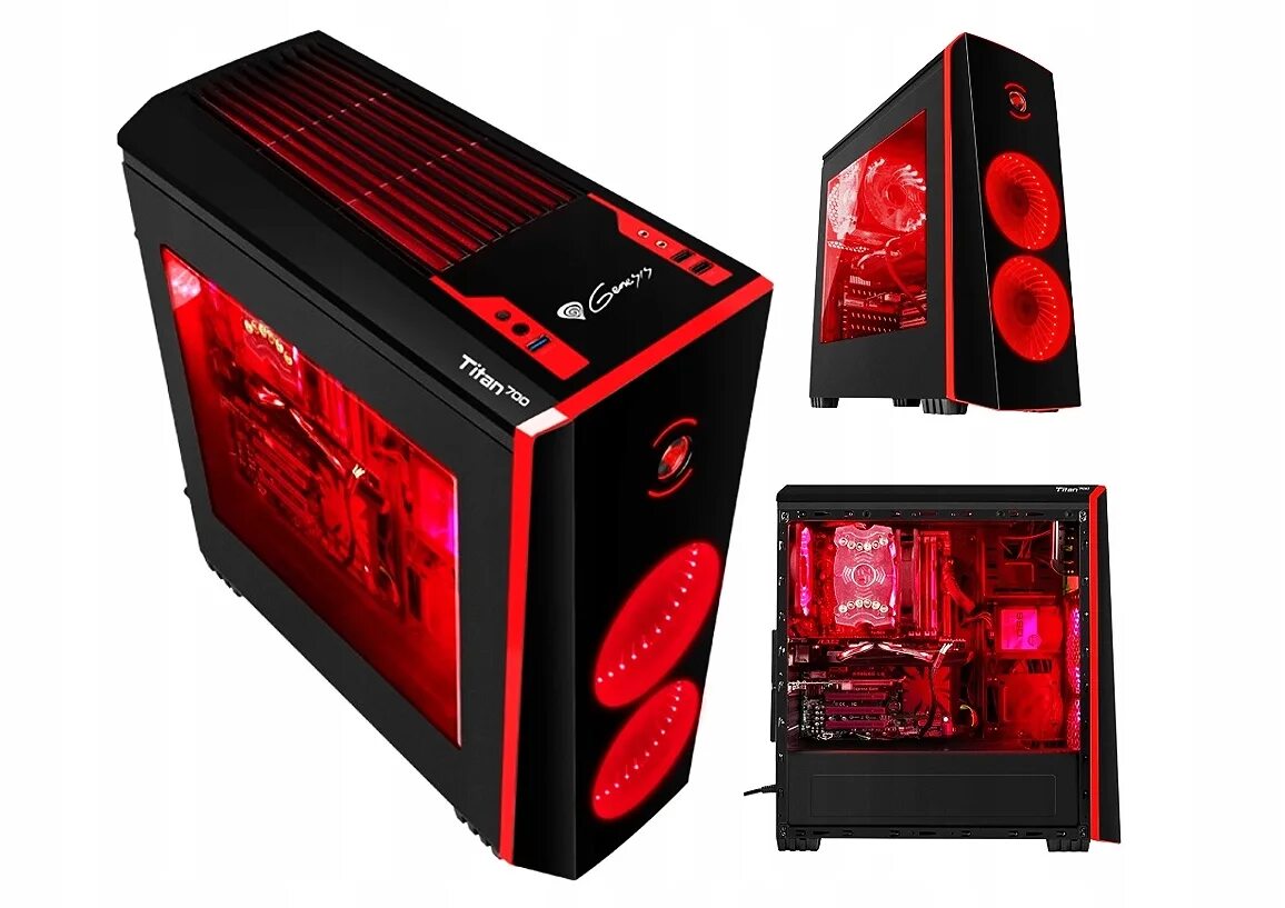 Корпус Titan 700. Корпус Genesis Titan 750 Red. Genesis Titan 700. Genesis Titan 800 Red. Красный корпус купить