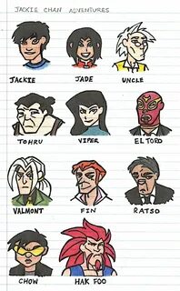 Jackie Chan Adventures "Characters" Jackie chan adventures, Jacki...