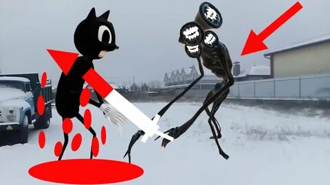 Включи сиреноголовый cartoon cat