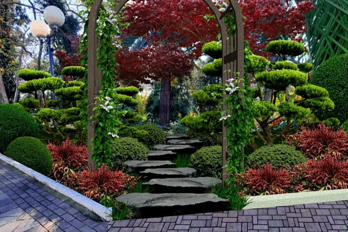 3D Landscape design - Virtual Presentation Studio presents Garden Design, Garden