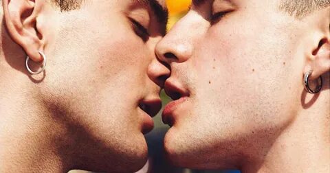 Vogue Italia Pro LGBT Gay Kiss September Issue Cover.