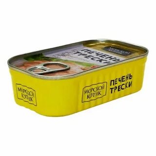 Печень трески котик