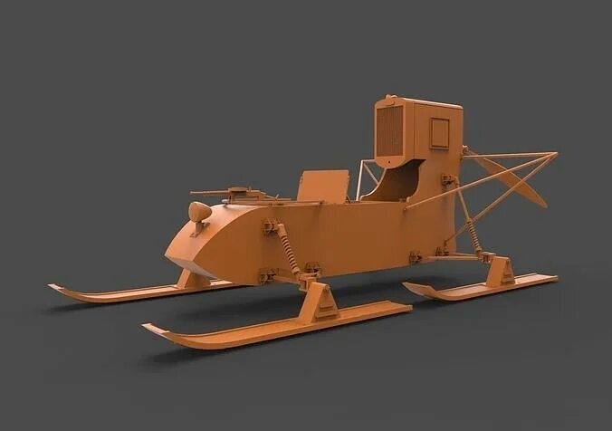 Gaz 3d model. Gaz 3d model