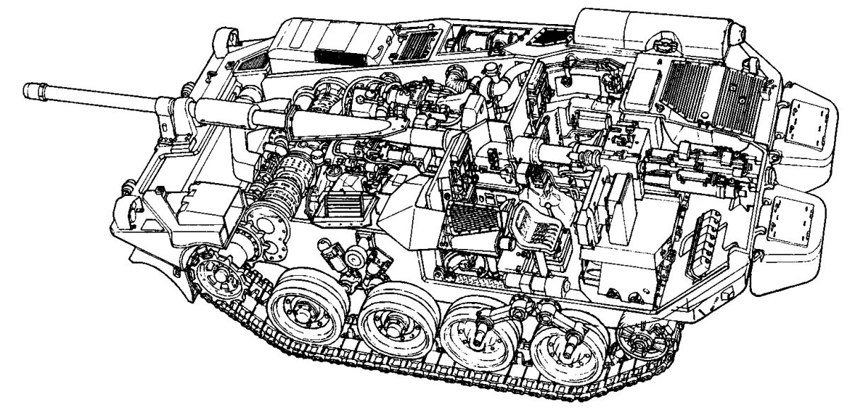 Mtall 103. Танк Strv 103b. Танк Strv 103 чертежи. Подвеска танка Strv 103. Strv 103 компоновка.