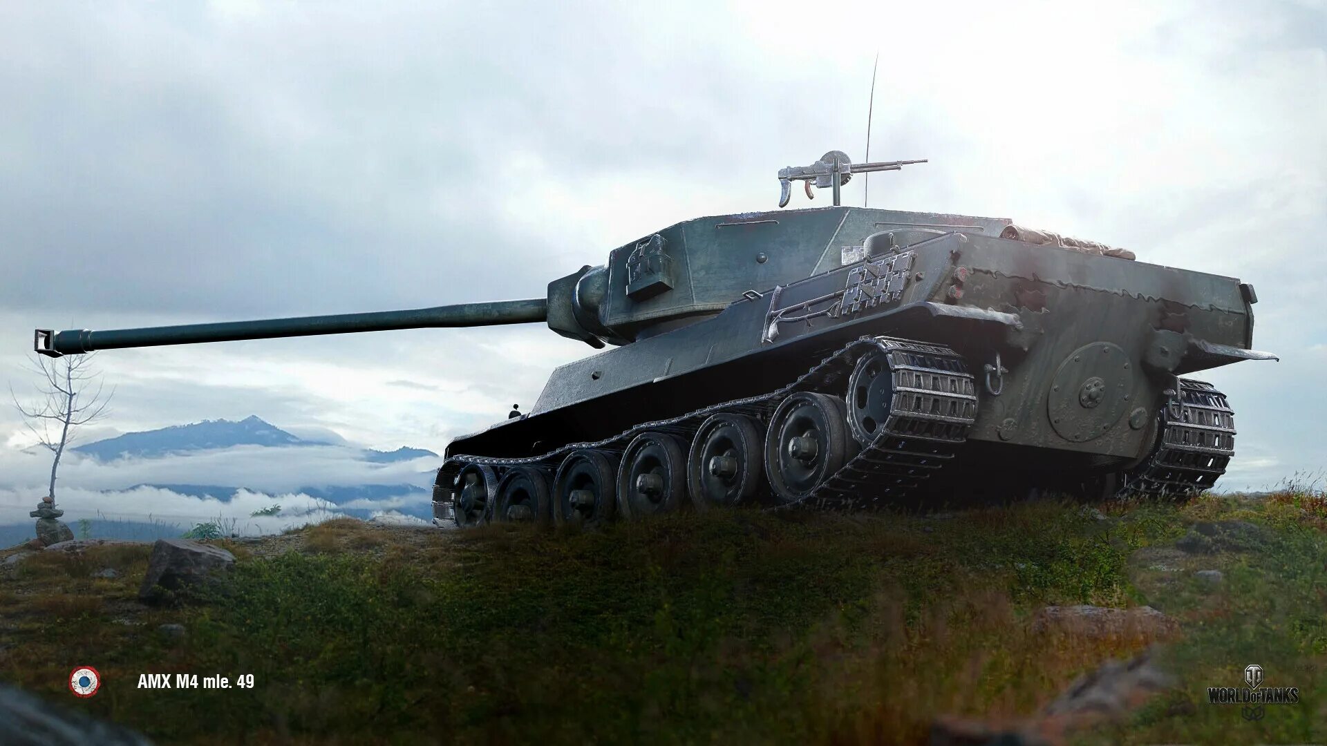 Amx m4 танк. Амх мле 49. танк amx m4 mle 49. м4 мле 49. amx m4 49 l.