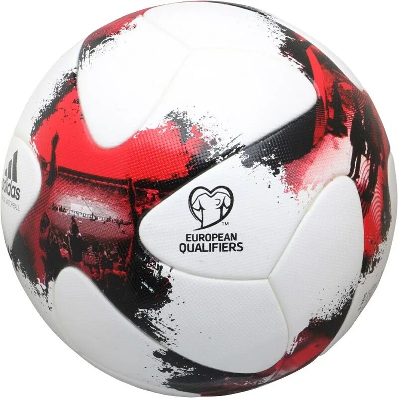 Adidas Euro Qualifier Official Match Ball - Solar Red. European Qualifiers. UEFA European Qualifiers. Мяч ФИФА 2016.