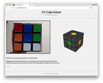 Cube solver