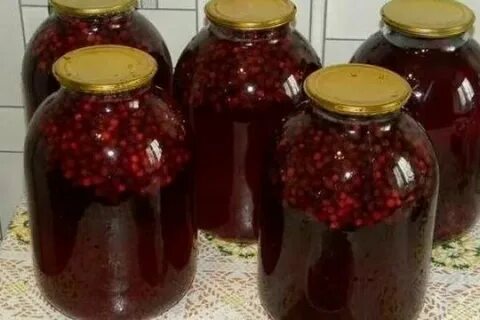 Компот из смородины на зиму 3 литра