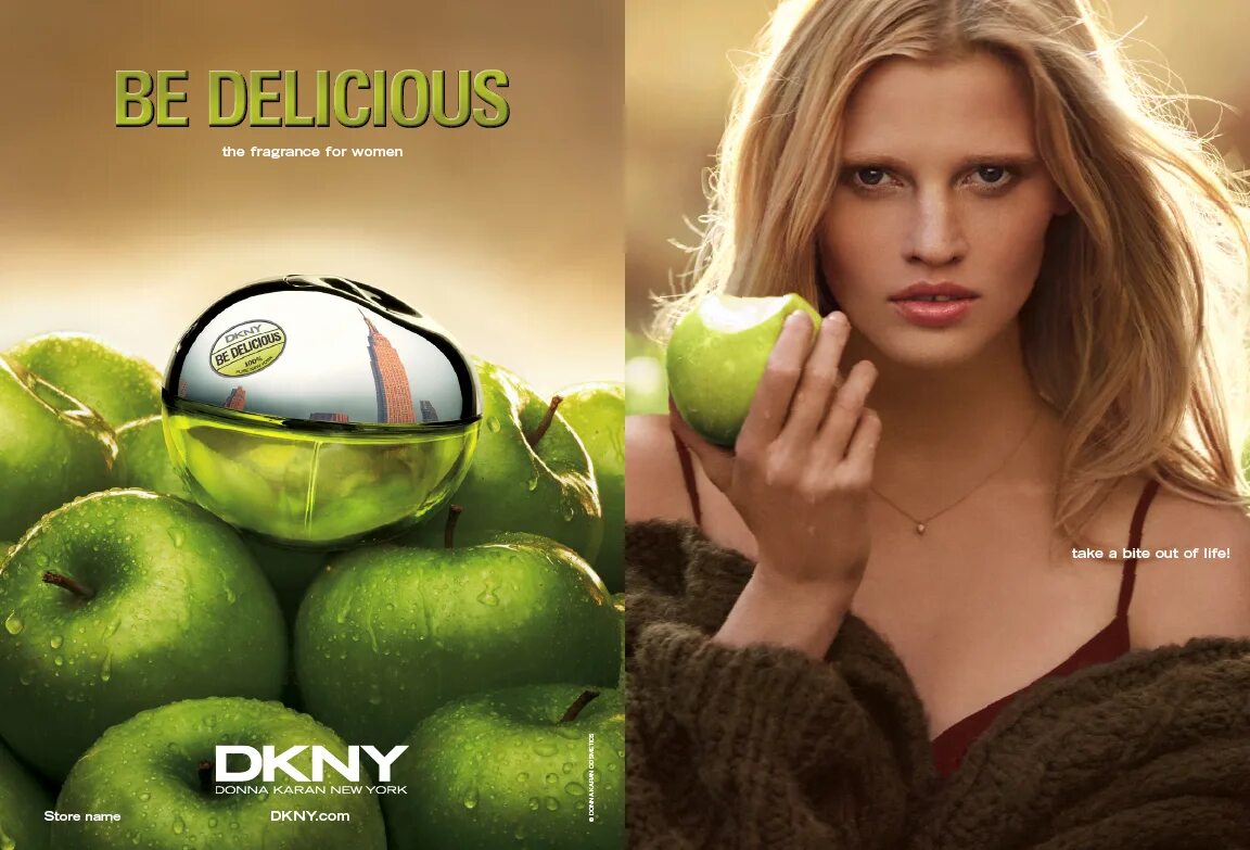 Bite out of life. DKNY be delicious Donna Karan Парфюм. DKNY be delicious зеленое яблоко. DKNY be delicious Donna Karan реклама. DKNY be delicious EDP реклама.