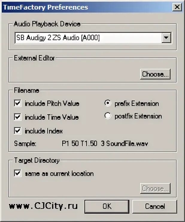 External editor