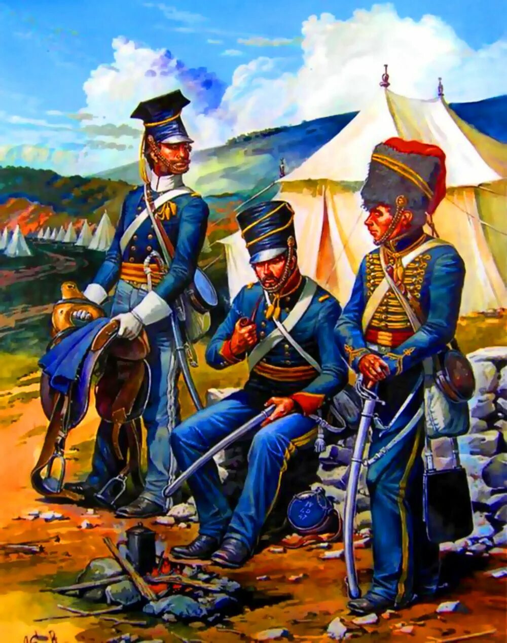 Русские солдаты Крымской войны 1853-1856. Французская армия в Крыму 1853-1856. Британские солдаты 1853-1856.