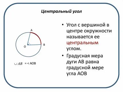 Прямая и обратная дуга