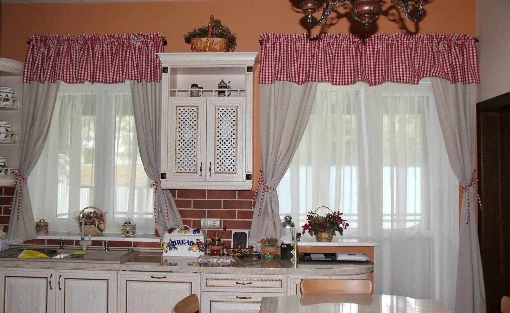 Dekor függöny - Drapéria - Agria Textil Design Kitchen window treatments, Valanc