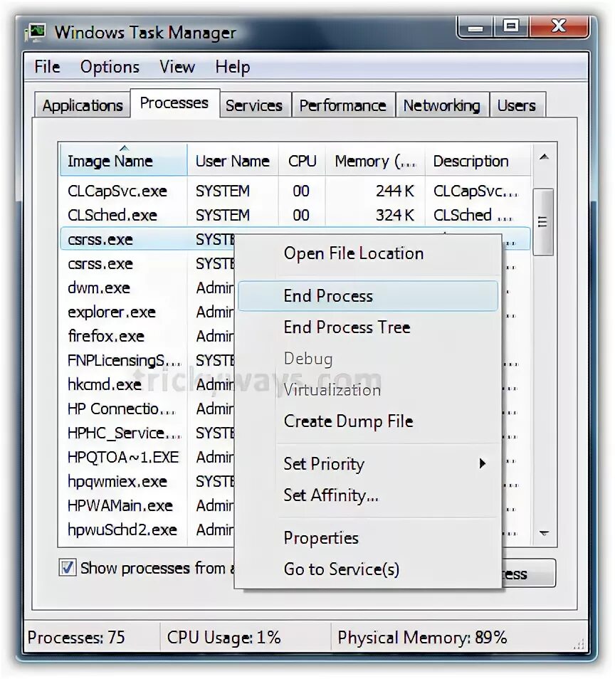 Windows csrss. Windows csrss