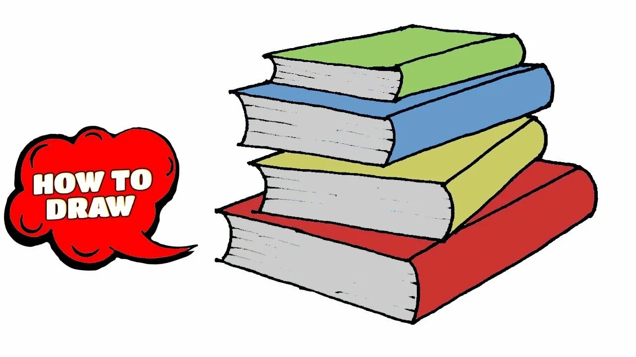 How to draw book. How to draw книга. book draw.