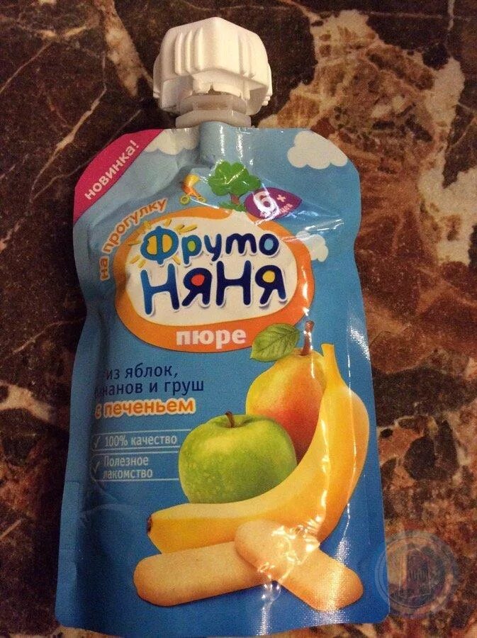 Пюрешки в пакетиках
