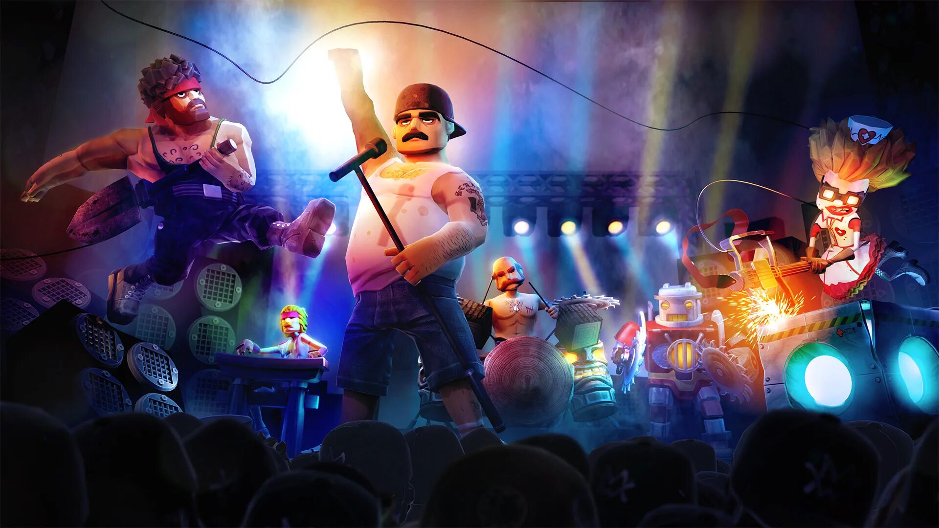 Steam block. Block n load персонажи. block n load клоун. music world игра. block n load 2 системные требования.