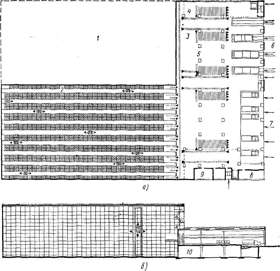 схемы компоновок склада. компоновка склада. тупиковая компоновка склада. тупиковый вариант компоновки склада. компоновочная схема холодильного склада.