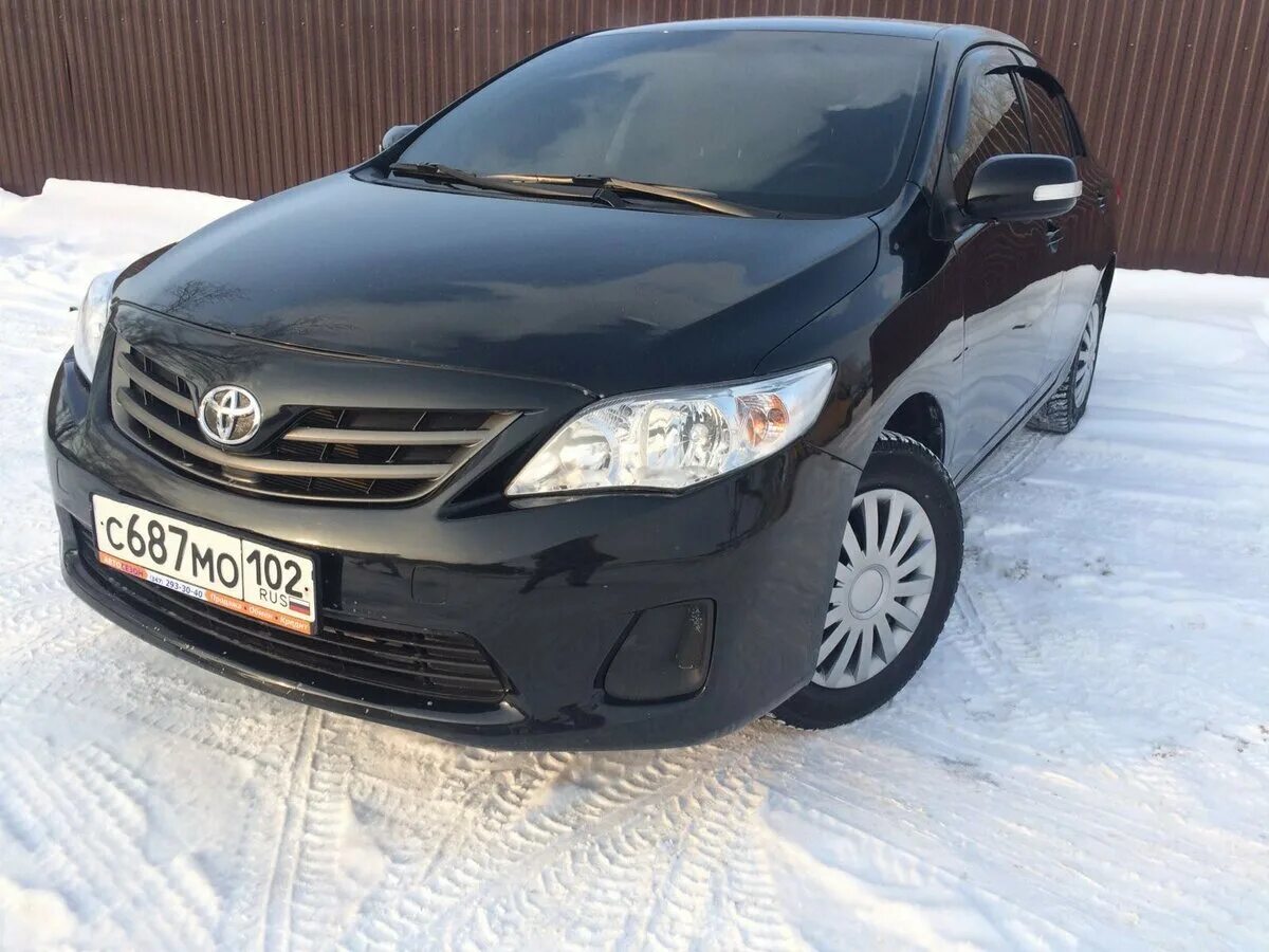 Купить короллу уфа. Toyota Corolla 2011 черная. Тойота Королла 2011 черная. Toyota Королла 2011 черная. Corolla 2011 черная.