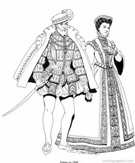 Нарисовать исторический костюм