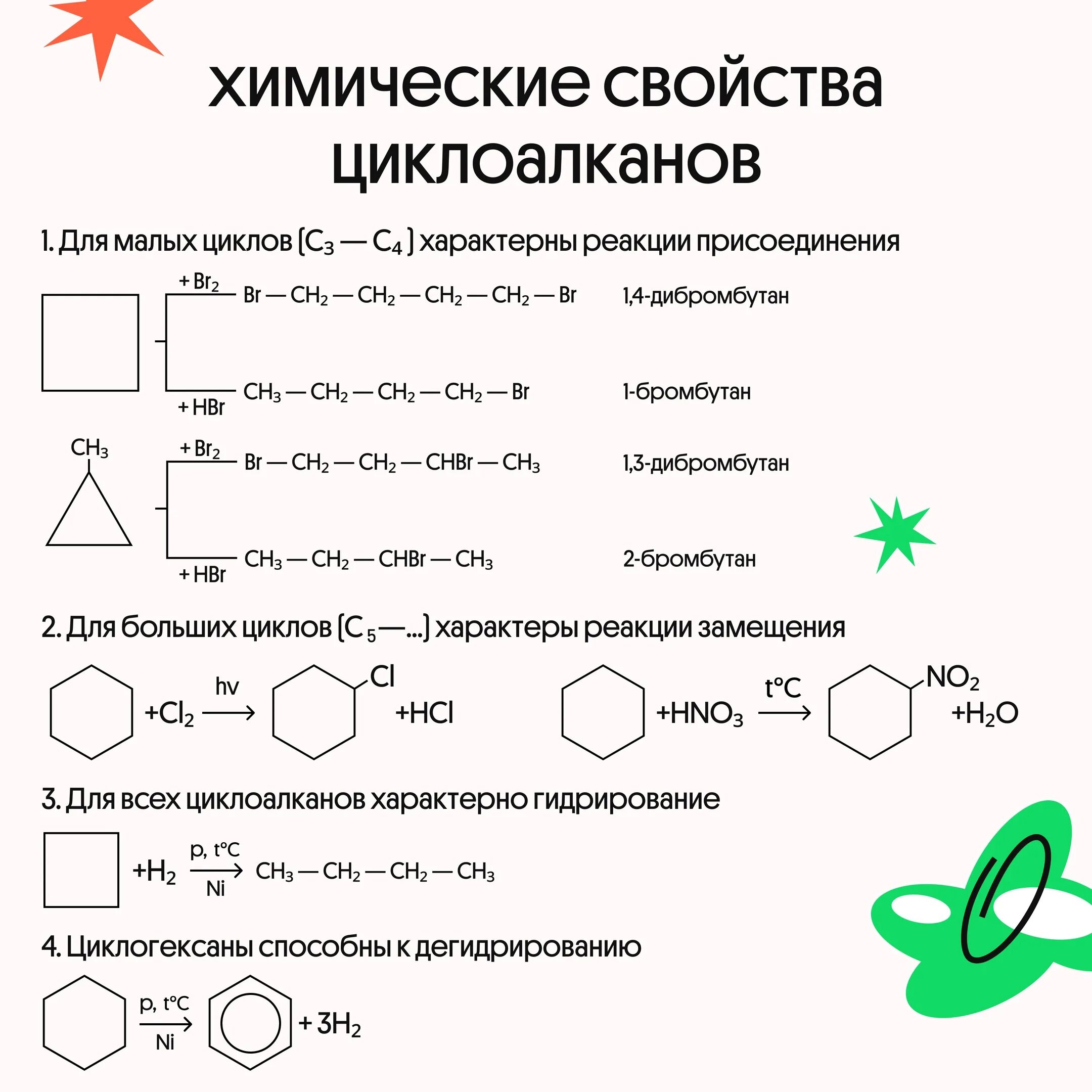 Циклоалканы задание. Циклоалканы химические свойства. химические свойства циклоалканов. циклоалканы гидрирование. гомологи циклоалканы.