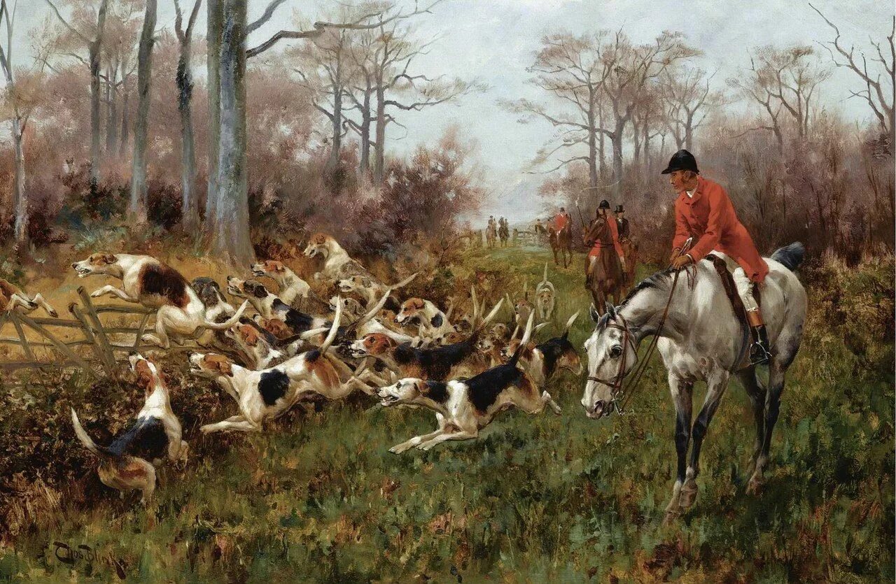 Файл:Ворошилов. Охота с гончими.jpg - Википедия
