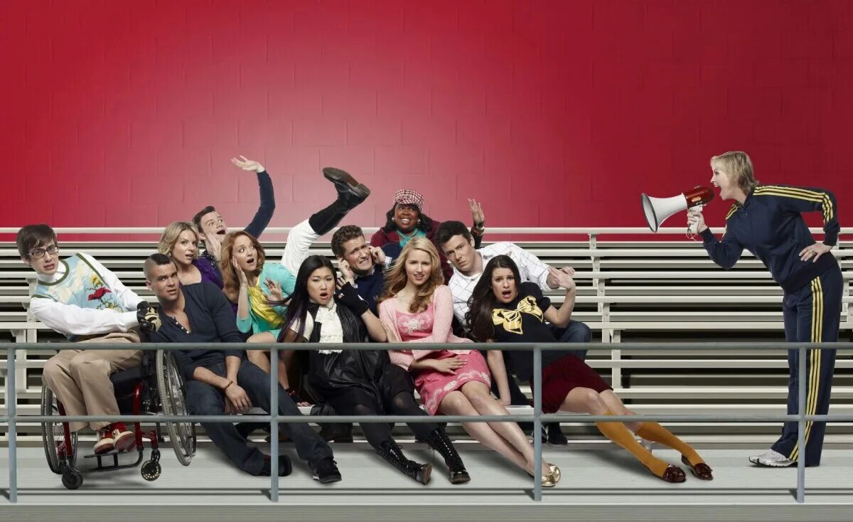 Лузеры 1. Хор лузеры. glee 2009.