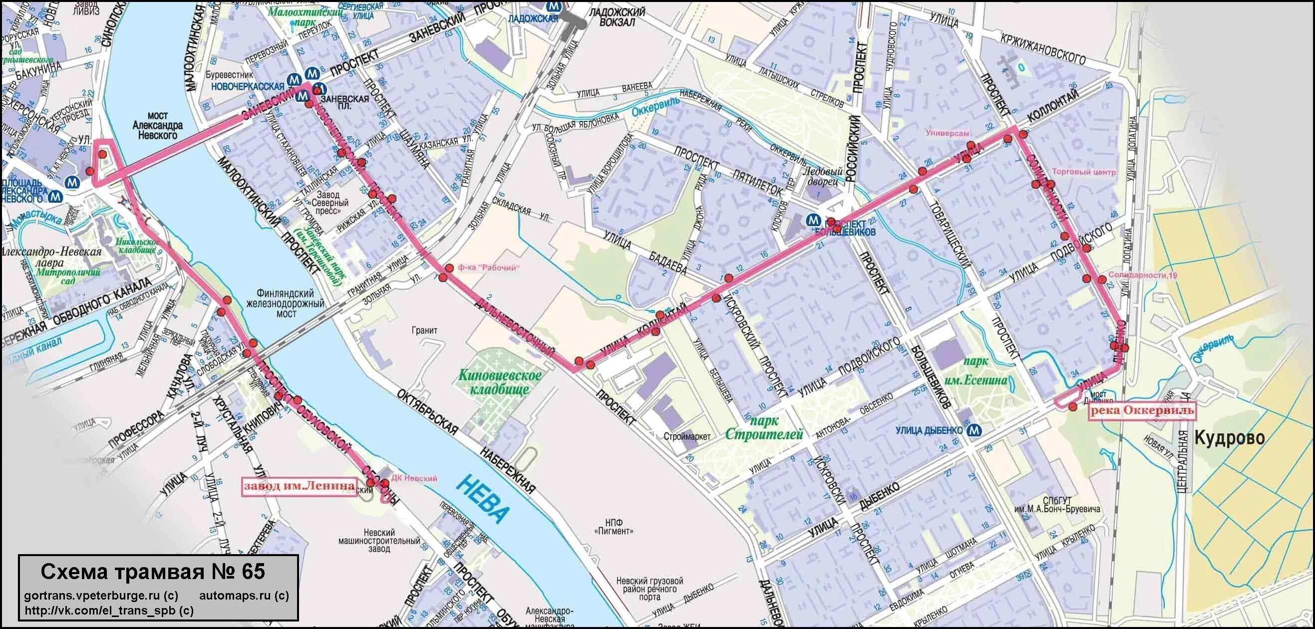 Маршрут автобуса 22 санкт петербург. Трамвай 65 маршрут на карте СПБ. Маршруты трамваев СПБ. Схема трамваев СПБ.