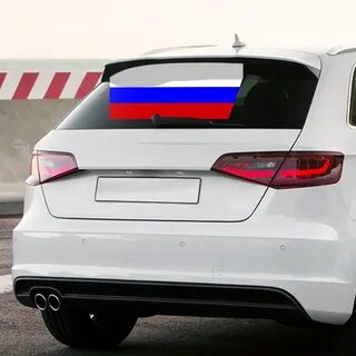 Наклейки российского флага