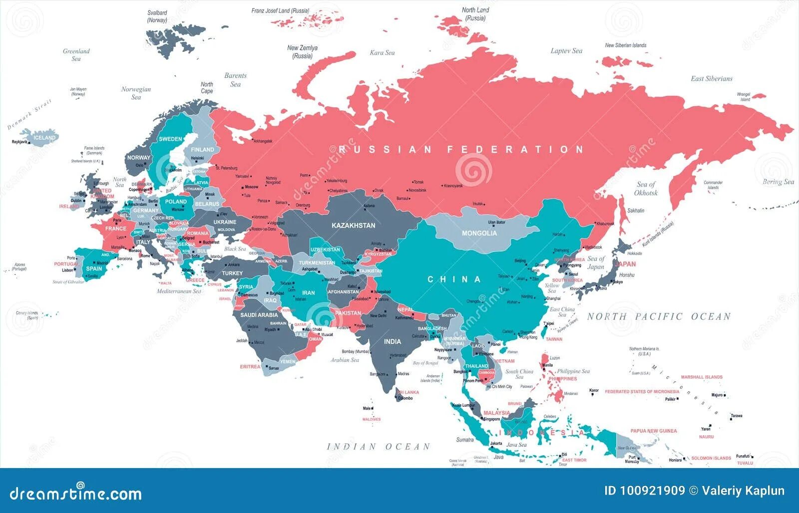 Евразия китайский. Китай и Россия на карте Евразии. Карта России и Китая. Китай на карте Евразии.