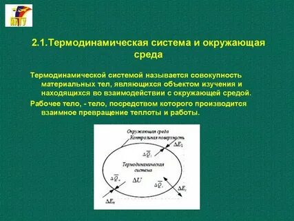 Окружающая система это