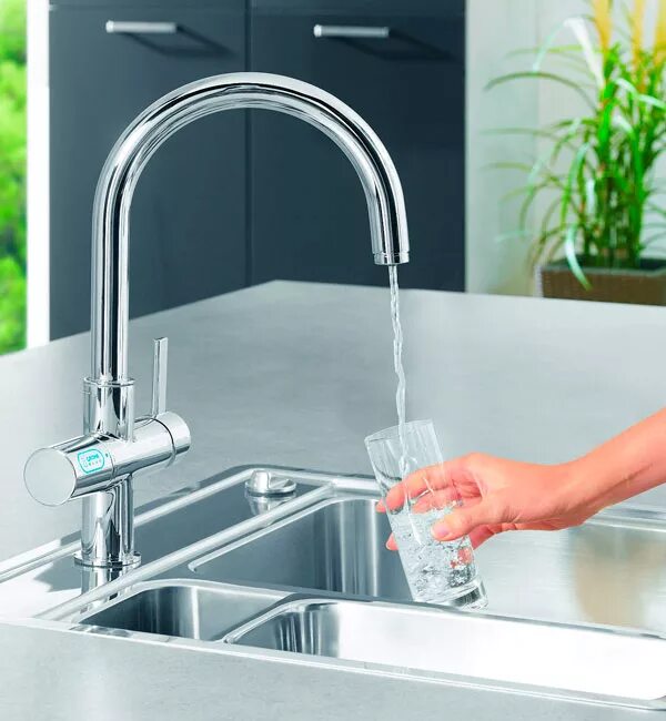 Grohe Blue 33251000. Кран для мойки Грое Блю 33251000. Grohe Blue Pure. Смеситель для кухни Grohe Blue. Кухонный смеситель с фильтром для питьевой воды