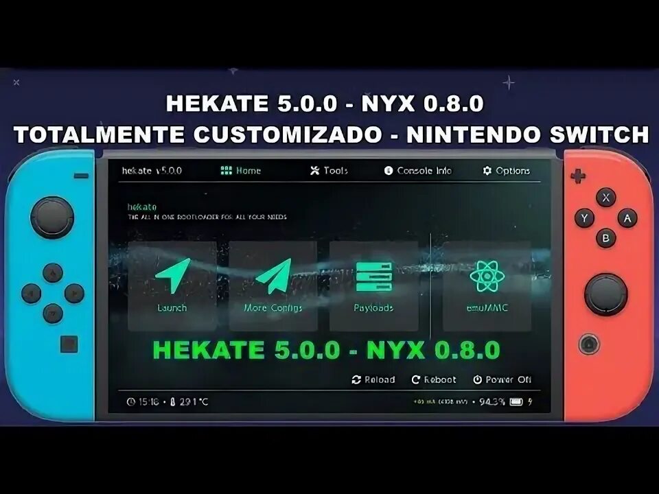 Switch Hekate. Hekate Nintendo Switch emummc. Hekate Nintendo Switch payload.