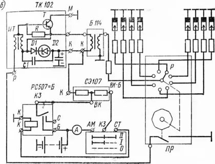 Газ 3307 система зажигания бесконтактный схема подключения