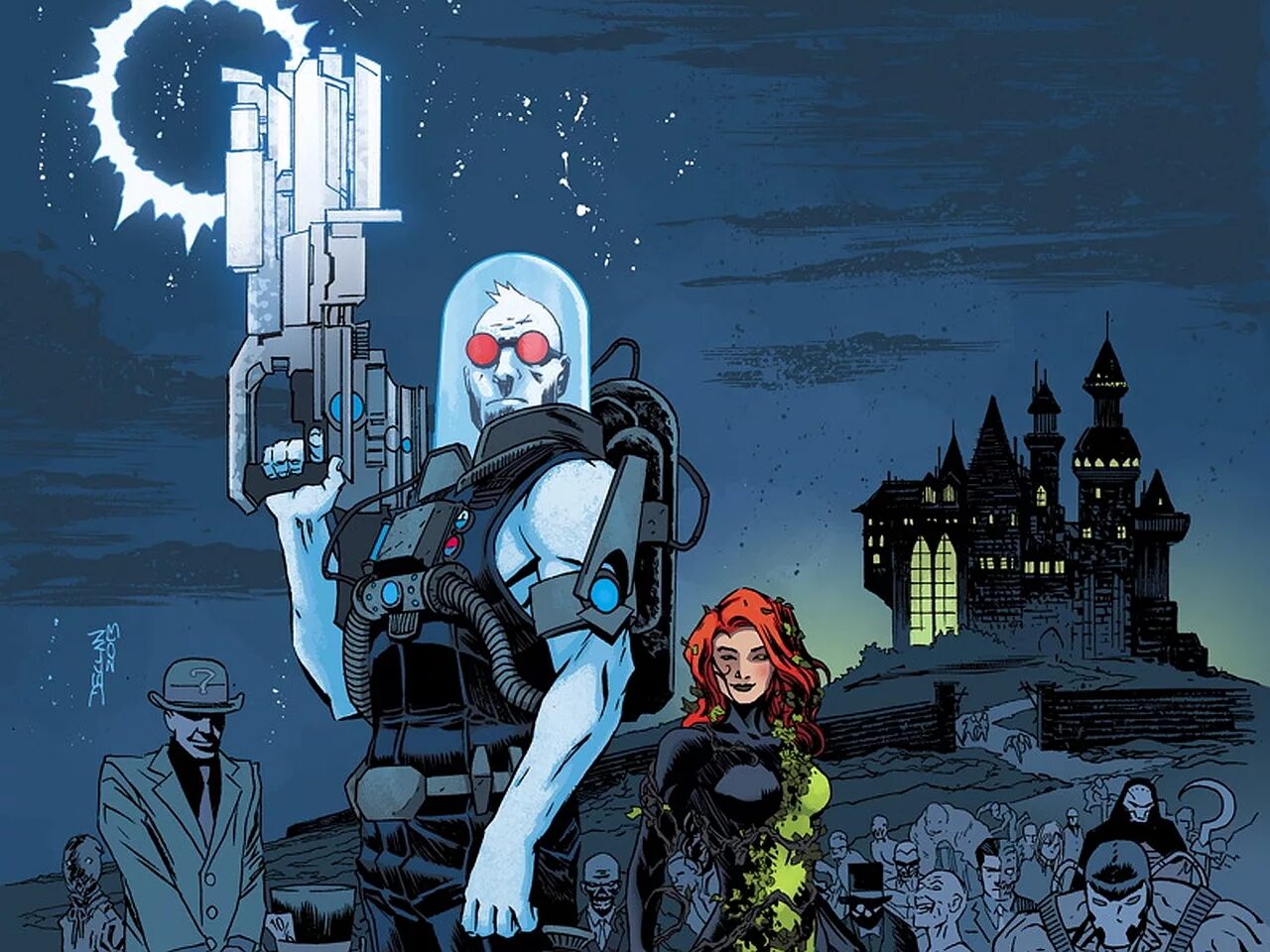 M freeze. Мистер фриз DC. Мистер фриз комикс. DC Comics фриз. Трикстер ДС комикс.