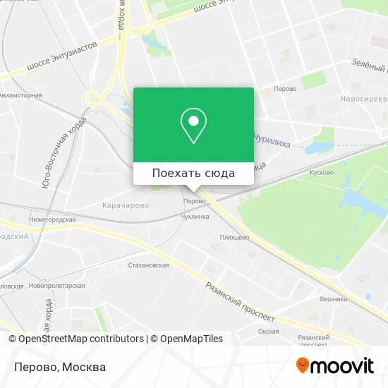 М новогиреево как добраться