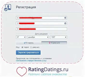Сайты на которых я зарегистрирован